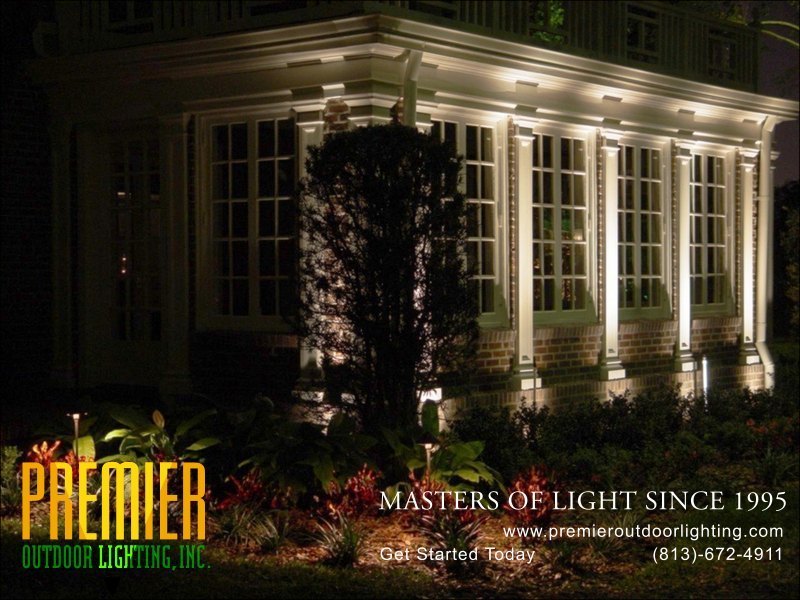 Architectural Lighting Project in Lakeland in Architectural Lighting photo gallery from Premier Outdoor Lighting