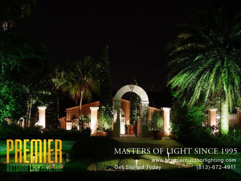Architectural Lighting Project in St Petersburg Florida in Architectural Lighting photo gallery from Premier Outdoor Lighting