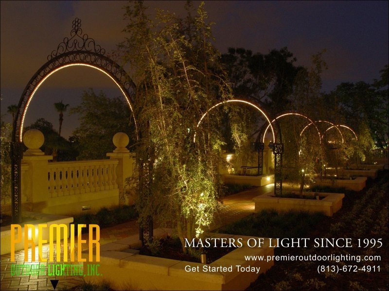 Border Lighting Techniques  - Company Projects in Border Lighting photo gallery from Premier Outdoor Lighting