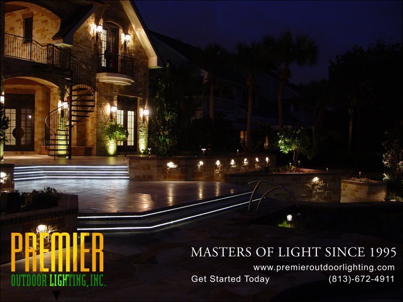 Border Lighting Techniques  - Company Projects in Border Lighting photo gallery from Premier Outdoor Lighting
