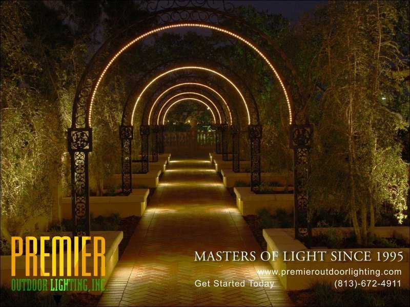 Border Lighting Techniques  - Company Projects in Border Lighting photo gallery from Premier Outdoor Lighting