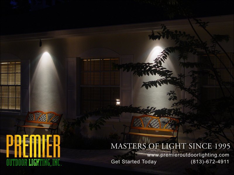 Brush Lighting  Techniques  - Company Projects in Brush Lighting photo gallery from Premier Outdoor Lighting