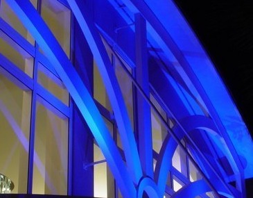 Outdoor Colored Lighting Techniques  - Company Projects