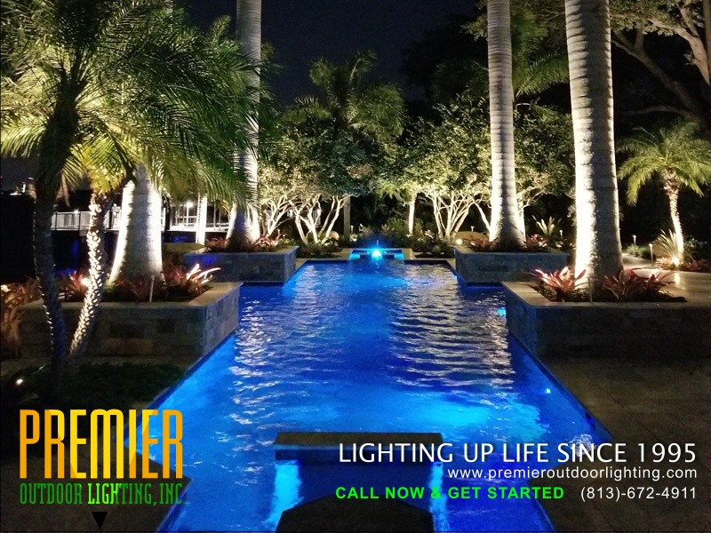 Colored Lighting Designer Belleair in Colored Lighting photo gallery from Premier Outdoor Lighting