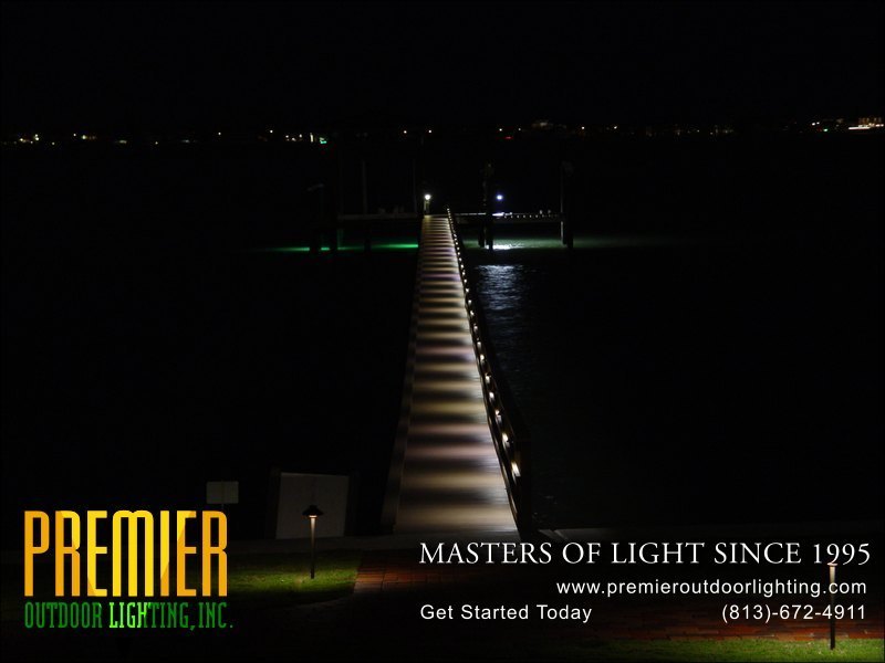 Commercial Dock Lighting Services in Dock Lighting photo gallery from Premier Outdoor Lighting