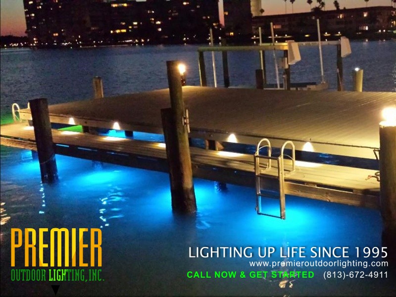 Dock LED Lighting Installers Tampa in Dock Lighting photo gallery from Premier Outdoor Lighting