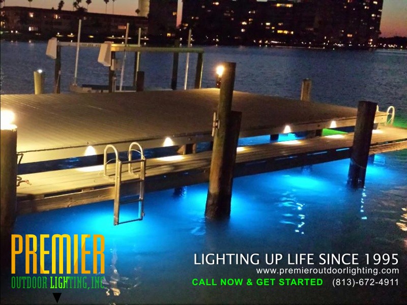 St Pete Dock Lighting Service in Dock Lighting photo gallery from Premier Outdoor Lighting