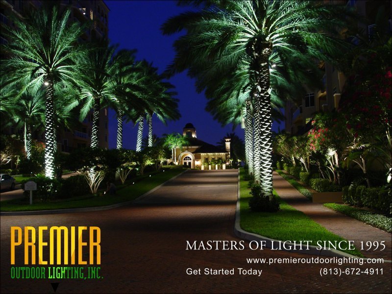 Downlighting Techniques  - Company Projects in Downlighting photo gallery from Premier Outdoor Lighting