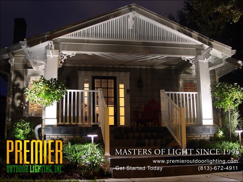 Entry Lighting Techniques  - Company Projects in Entry Lighting photo gallery from Premier Outdoor Lighting