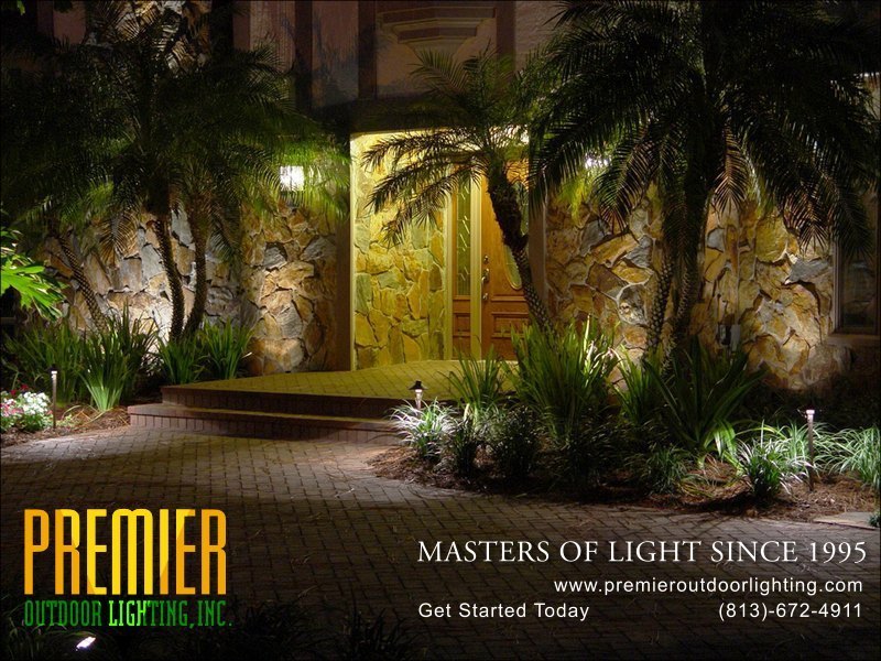 Entry Lighting Techniques  - Company Projects in Entry Lighting photo gallery from Premier Outdoor Lighting