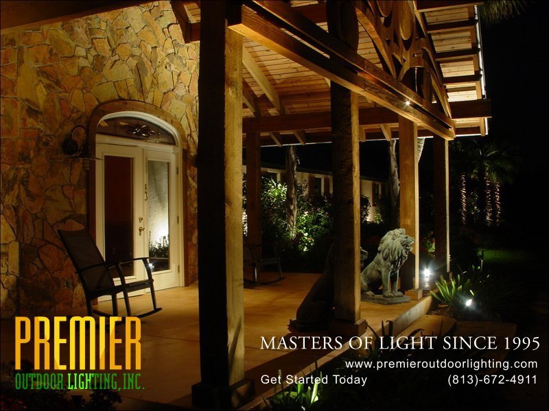 Entry Lighting Techniques  - Company Projects in Entry Lighting photo gallery from Premier Outdoor Lighting