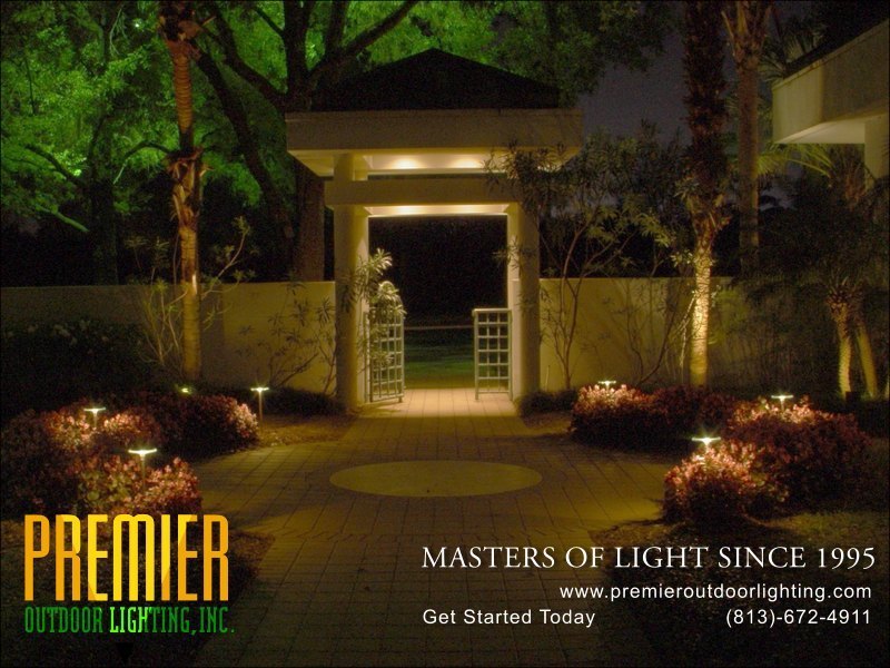 Entry Lighting Techniques  - Company Projects in Entry Lighting photo gallery from Premier Outdoor Lighting