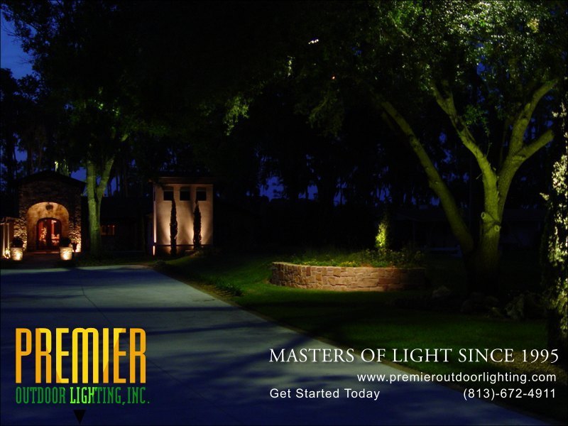 Feature Lighting Techniques  - Company Projects in Feature Lighting photo gallery from Premier Outdoor Lighting