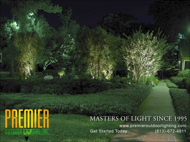 Garden Lighting Techniques  - Company Projects in Garden Lighting photo gallery from Premier Outdoor Lighting