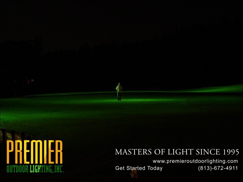 Golf Course Lighting Techniques  - Company Projects in Golf Course Lighting photo gallery from Premier Outdoor Lighting