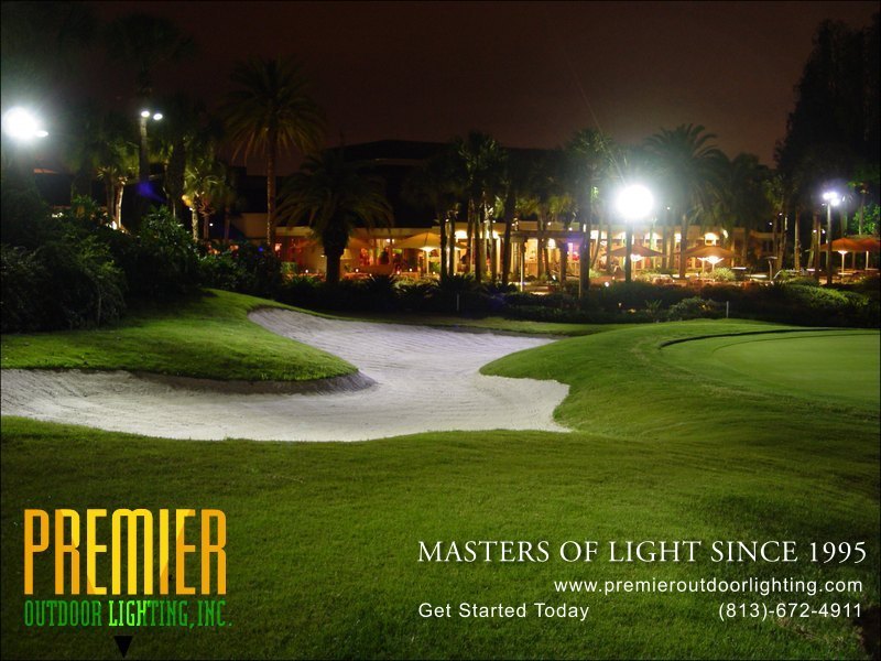 Golf Course Lighting Techniques  - Company Projects in Golf Course Lighting photo gallery from Premier Outdoor Lighting