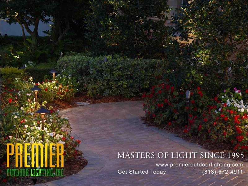 Outdoor Path Lighting Techniques  - Company Projects in Path Lighting photo gallery from Premier Outdoor Lighting