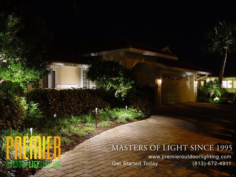 Outdoor Path Lighting Techniques  - Company Projects in Path Lighting photo gallery from Premier Outdoor Lighting