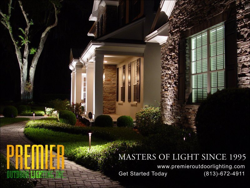 Outdoor Path Lighting Techniques  - Company Projects in Path Lighting photo gallery from Premier Outdoor Lighting