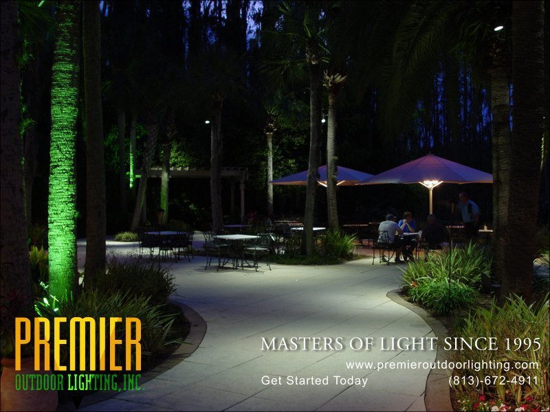 Outdoor Patio Lighting Techniques  - Company Projects in Patio Lighting photo gallery from Premier Outdoor Lighting