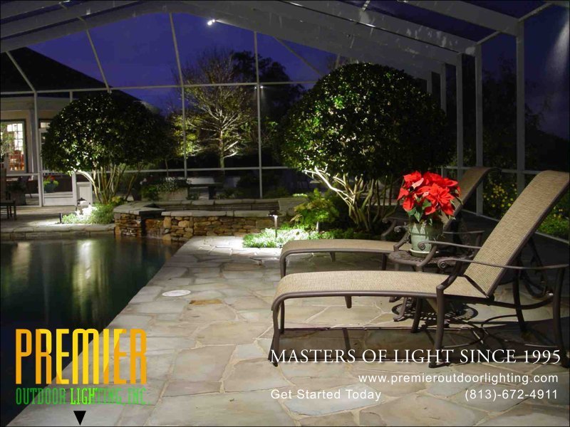 Outdoor Patio Lighting Techniques  - Company Projects in Patio Lighting photo gallery from Premier Outdoor Lighting