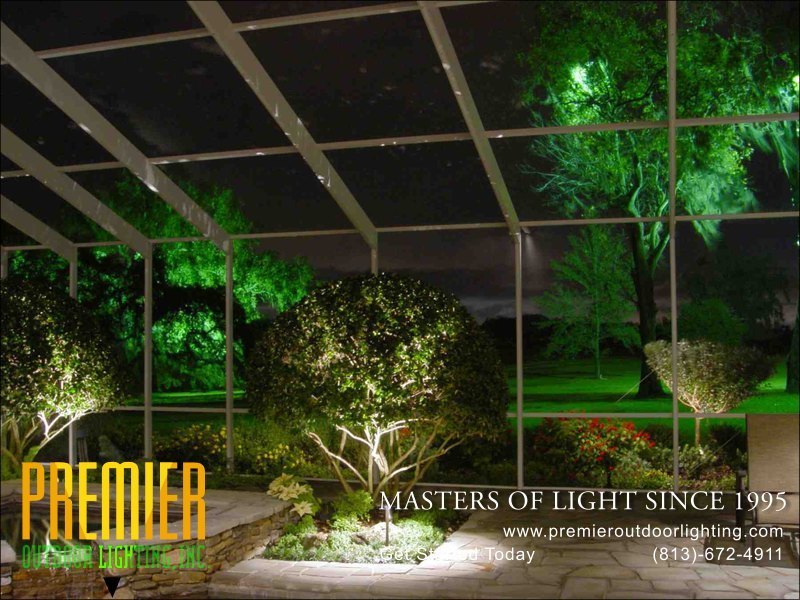 Outdoor Patio Lighting Techniques  - Company Projects in Patio Lighting photo gallery from Premier Outdoor Lighting