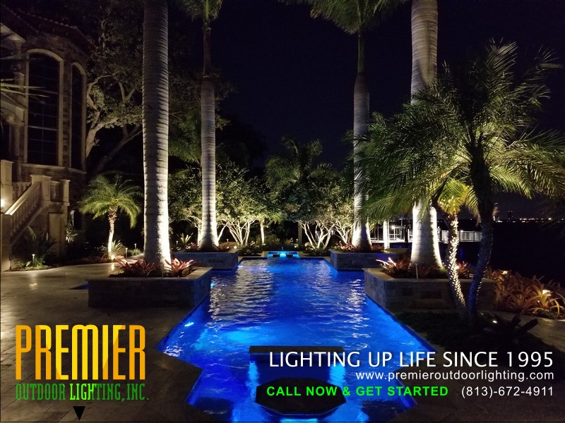 LED Pool Cage Lighting Tampa in Pool Cage Lighting photo gallery from Premier Outdoor Lighting