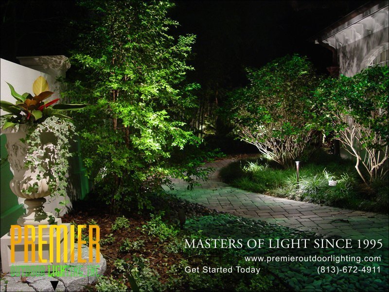 Outdoor Spot Lighting Techniques  - Company Projects in Spot Lighting photo gallery from Premier Outdoor Lighting