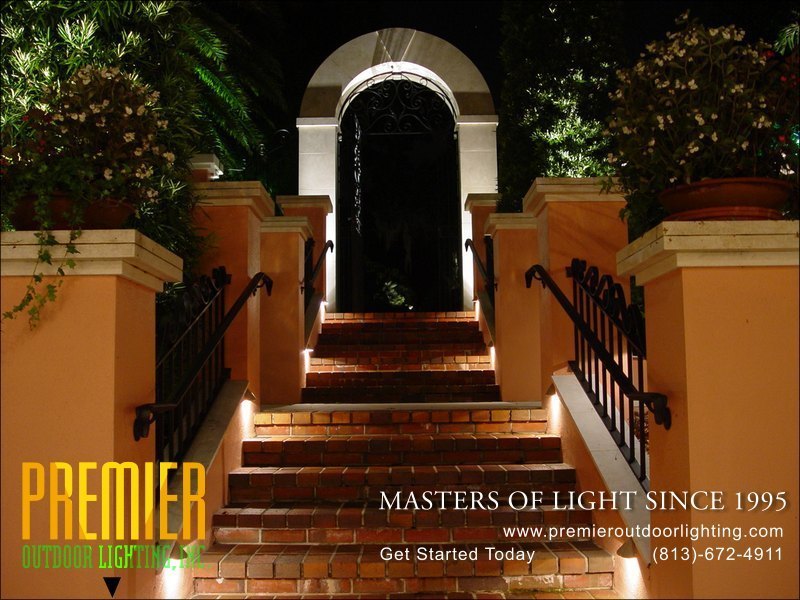 Step Lighting Techniques  - Company Projects in Step Lighting photo gallery from Premier Outdoor Lighting