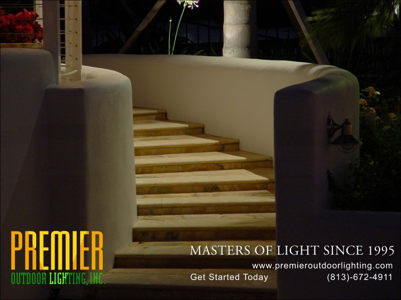 Step Lighting Techniques  - Company Projects in Step Lighting photo gallery from Premier Outdoor Lighting