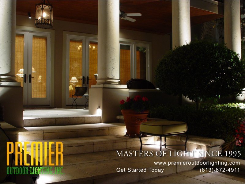 Step Lighting Techniques  - Company Projects in Step Lighting photo gallery from Premier Outdoor Lighting