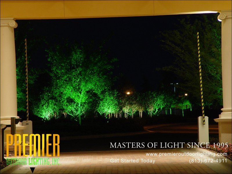 Up lighting Techniques  - Company Projects in Uplighting photo gallery from Premier Outdoor Lighting