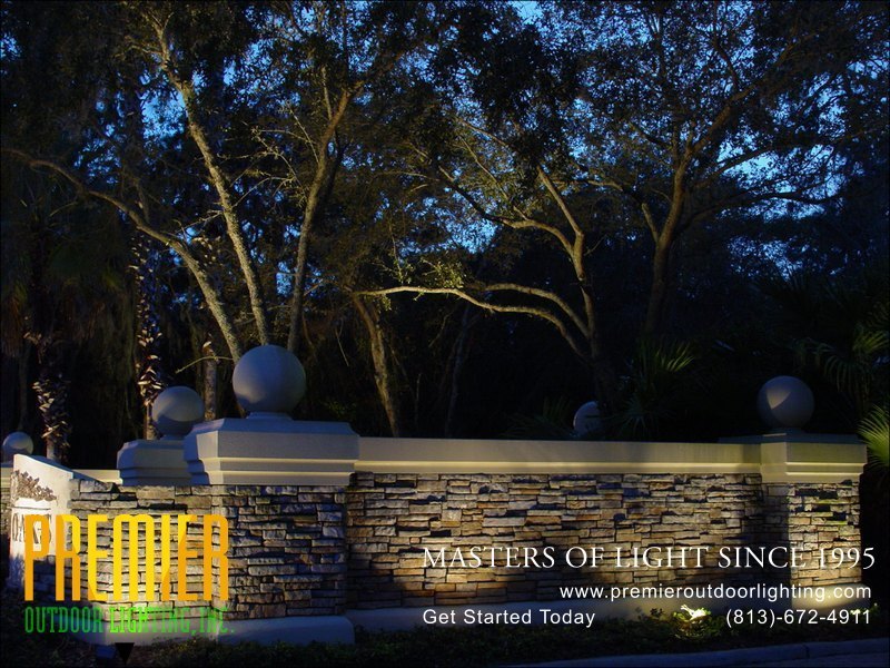 Wall Washing Lighting Techniques  - Company Projects in Wall Washing photo gallery from Premier Outdoor Lighting