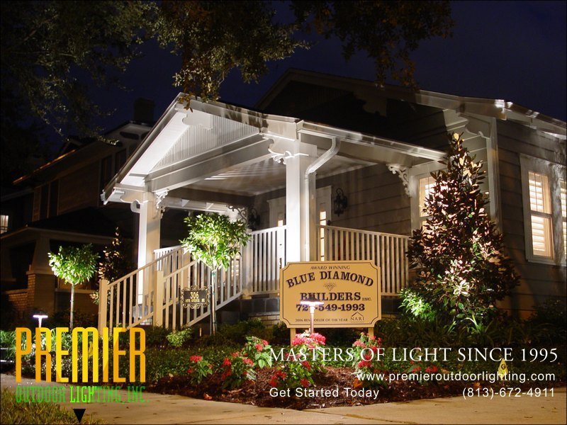 Yard Lighting Techniques  - Company Projects in Yard Lighting photo gallery from Premier Outdoor Lighting