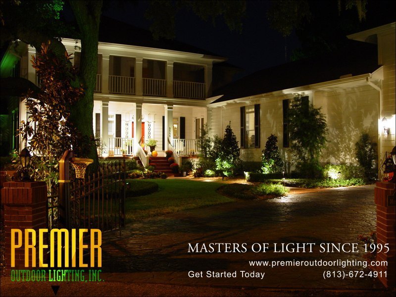 Yard Lighting Techniques  - Company Projects in Yard Lighting photo gallery from Premier Outdoor Lighting