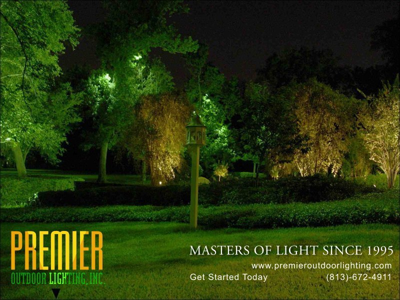 Yard Lighting Techniques  - Company Projects in Yard Lighting photo gallery from Premier Outdoor Lighting