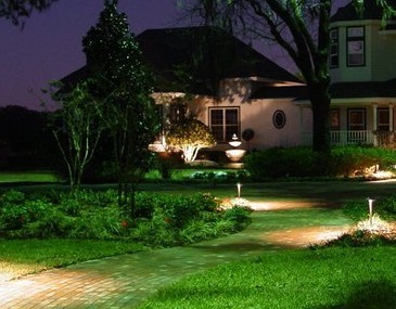 Yard Lighting Techniques  - Company Projects