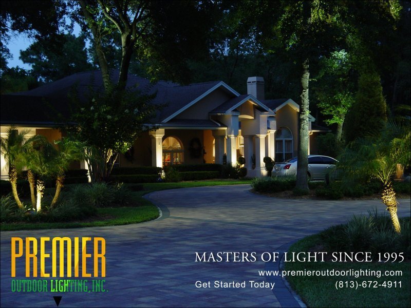 Yard Lighting Techniques  - Company Projects in Yard Lighting photo gallery from Premier Outdoor Lighting