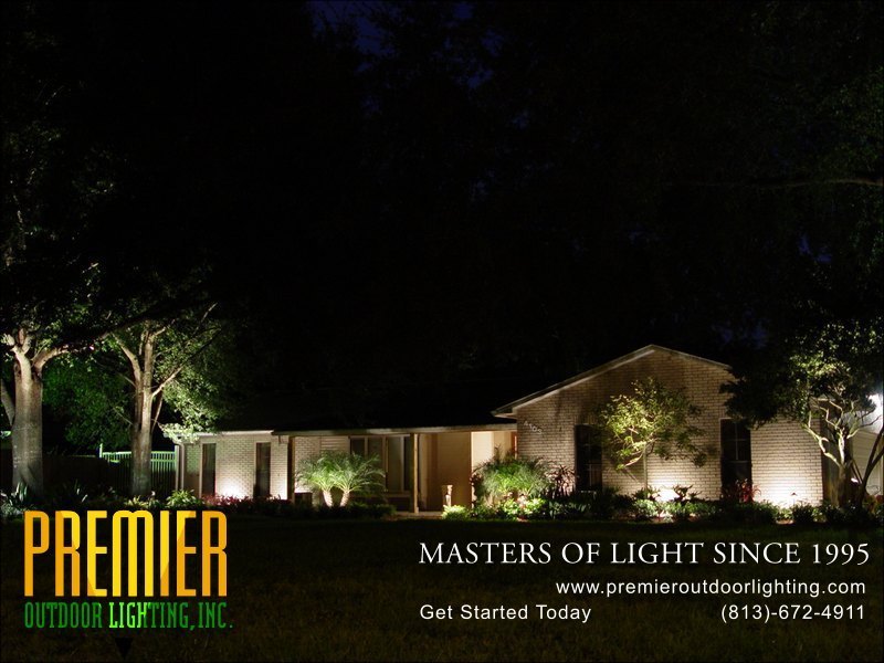 Yard Lighting Techniques  - Company Projects in Yard Lighting photo gallery from Premier Outdoor Lighting